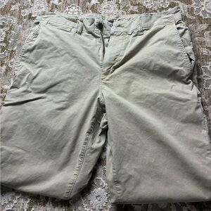American Eagle Outfitters Khaki pant with Button Accent